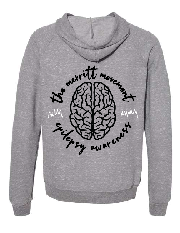 The Movement | Epilepsy Awareness Hoodie, Heather Grey