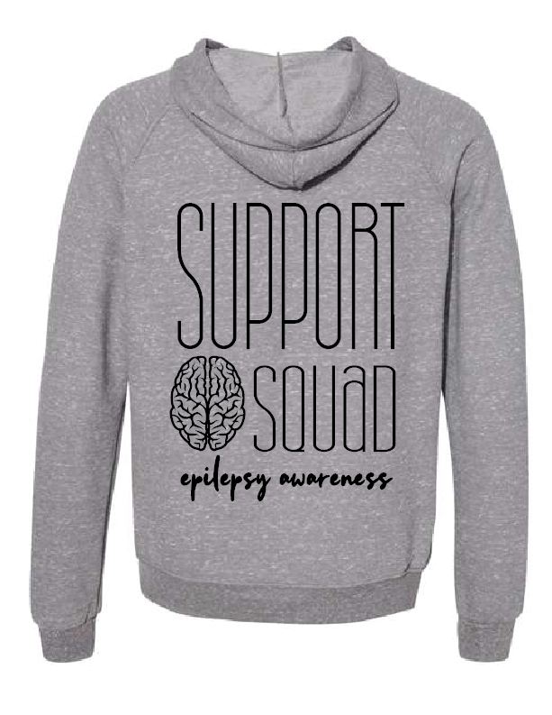 The Movement | Epilepsy Squad Hoodie, Heather Grey