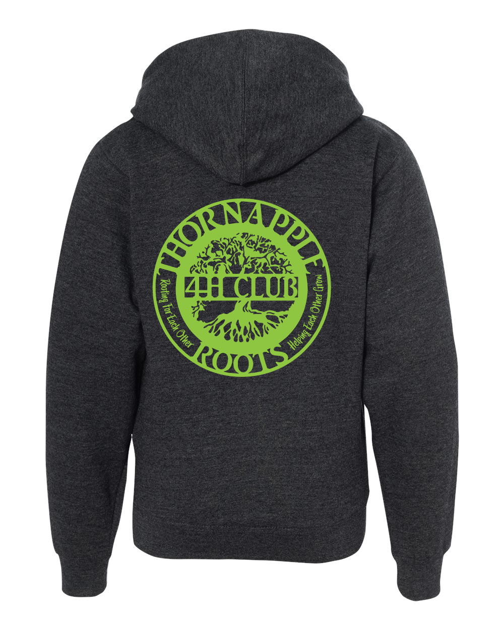 Thornapple Roots | Youth Midweight Full-Zip Hoodie