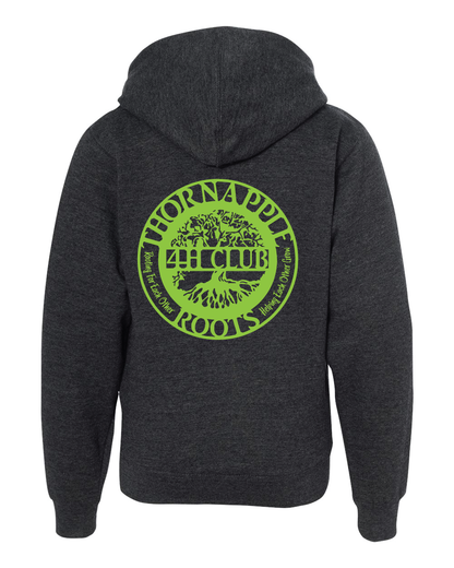 Thornapple Roots | Youth Midweight Full-Zip Hoodie