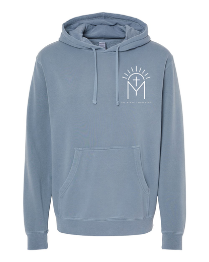 The Merritt Movement | Rooted in Faith Hoodie (Comfort Color)